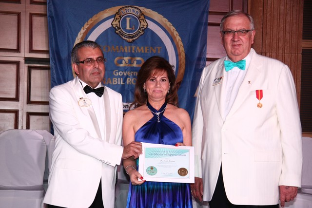 Lions D351 - Past Governors honoring dinner